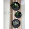  Interior decoration with artificial greenery